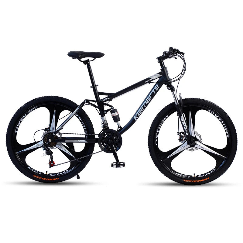26 Inch Mountain Bike for Students Double Shock Absorption Variable Speed Off-Road Bicycle Adult Lightweight Commuter