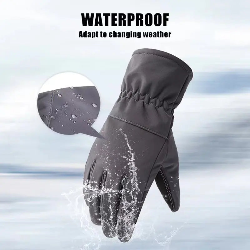 Tactics Outdoors Glove Camo Hunting Warm Non-Slip Fishing Gloves Waterproof Touch Screen Winter Ski Camping Cycling Sport Gloves