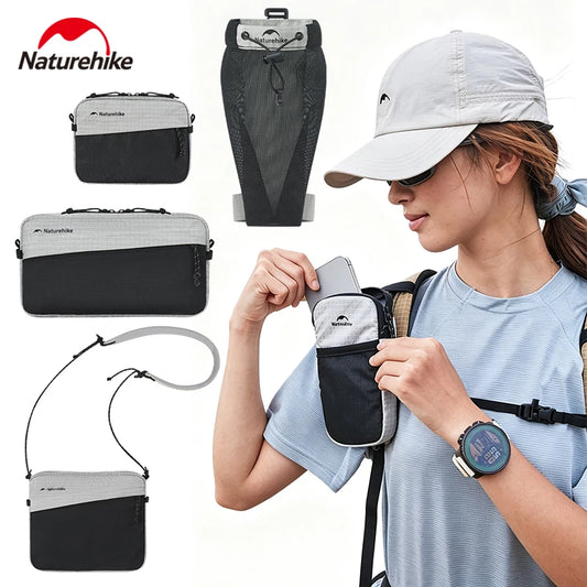 Naturehike Rock Series Backpack Accessory Pack Polyamide DIY Outdoor Hiking Equipment Phone Pouch Crossbody Waist Bag Water Bot