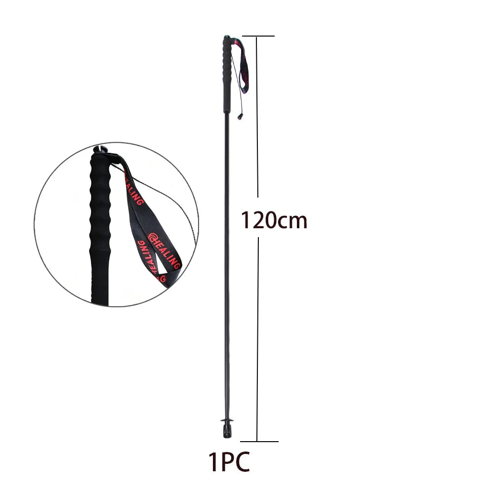 100% Full Carbon Fiber Trekking Pole 110g Ultra-light Folding Hiking Stick Collapsible Hiking Poles Trekking Stick Walking Poles