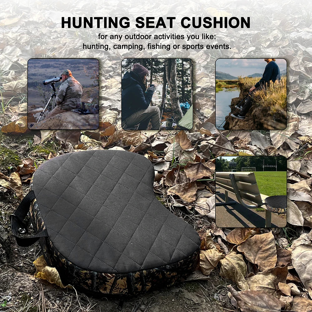 Hunting Seat Cushion Portable Camping Cushion Thickening Lightweight Outdoor Tactical Cushion Waterproof Sponge Dirty Proof Pad