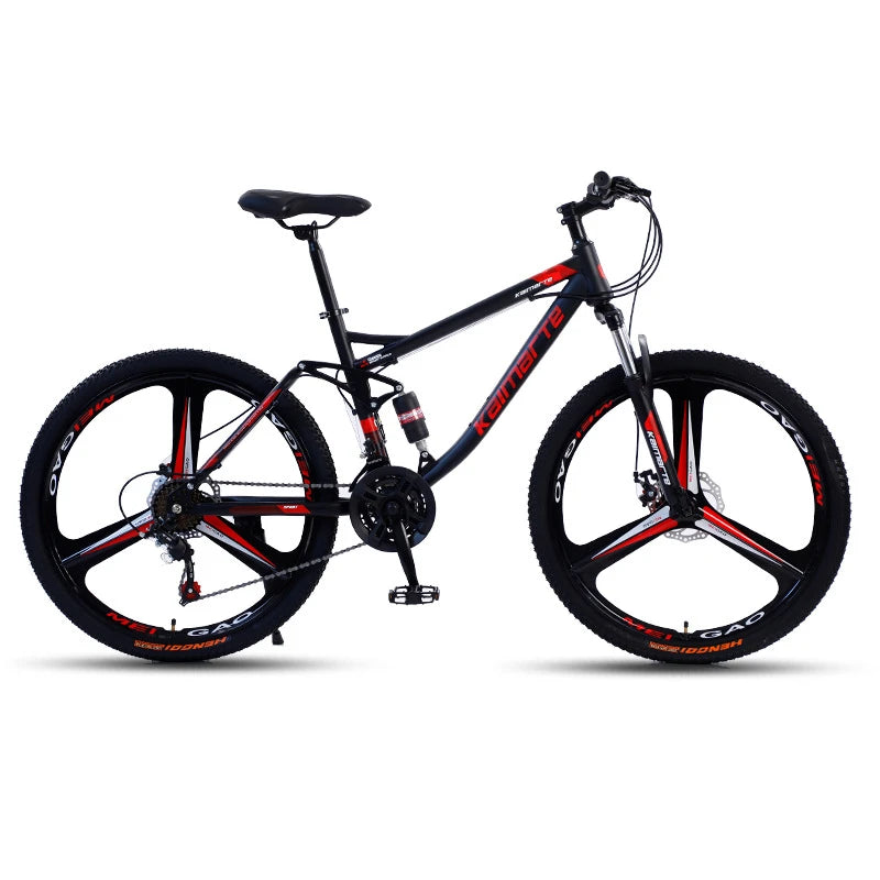 26 Inch Mountain Bike for Students Double Shock Absorption Variable Speed Off-Road Bicycle Adult Lightweight Commuter