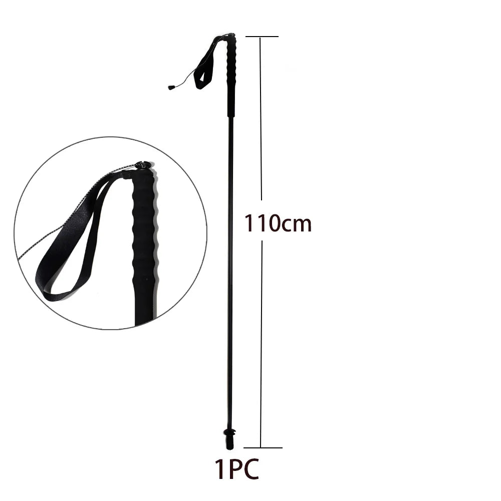 100% Full Carbon Fiber Trekking Pole 110g Ultra-light Folding Hiking Stick Collapsible Hiking Poles Trekking Stick Walking Poles