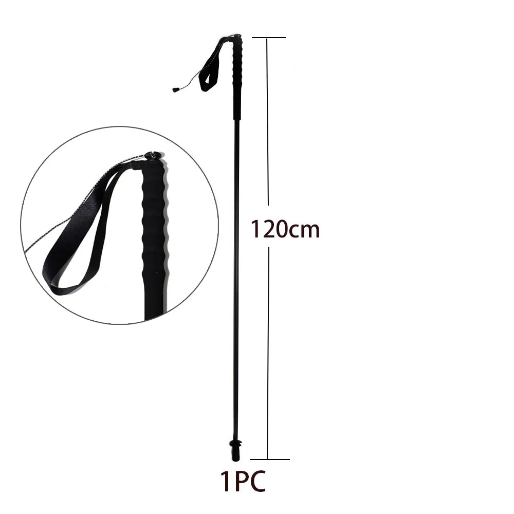 100% Full Carbon Fiber Trekking Pole 110g Ultra-light Folding Hiking Stick Collapsible Hiking Poles Trekking Stick Walking Poles