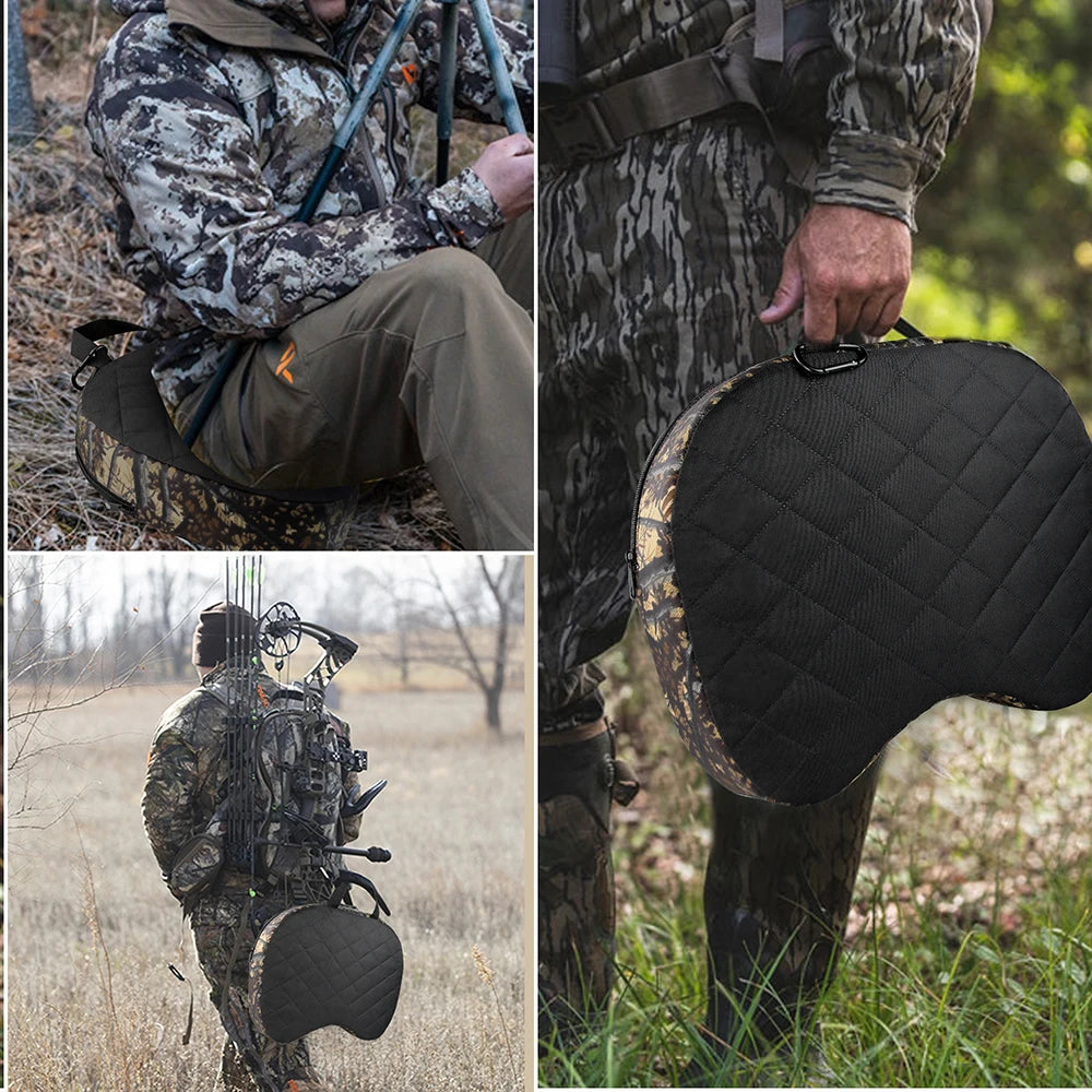 Hunting Seat Cushion Portable Camping Cushion Thickening Lightweight Outdoor Tactical Cushion Waterproof Sponge Dirty Proof Pad
