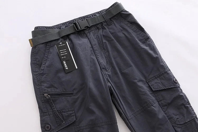 Men's Winter Thicken Fleece Pants Casual Warm Overalls Multi-pocket Militarmy Long Trousers Thermal Cargo Tactical Pants