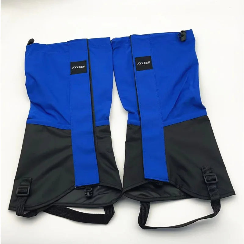 Waterproof Hiking Gaiters Unisex Leg Covers Winter Outdoor Leg Warmers for Climbing Ski Camping Hunting Travel