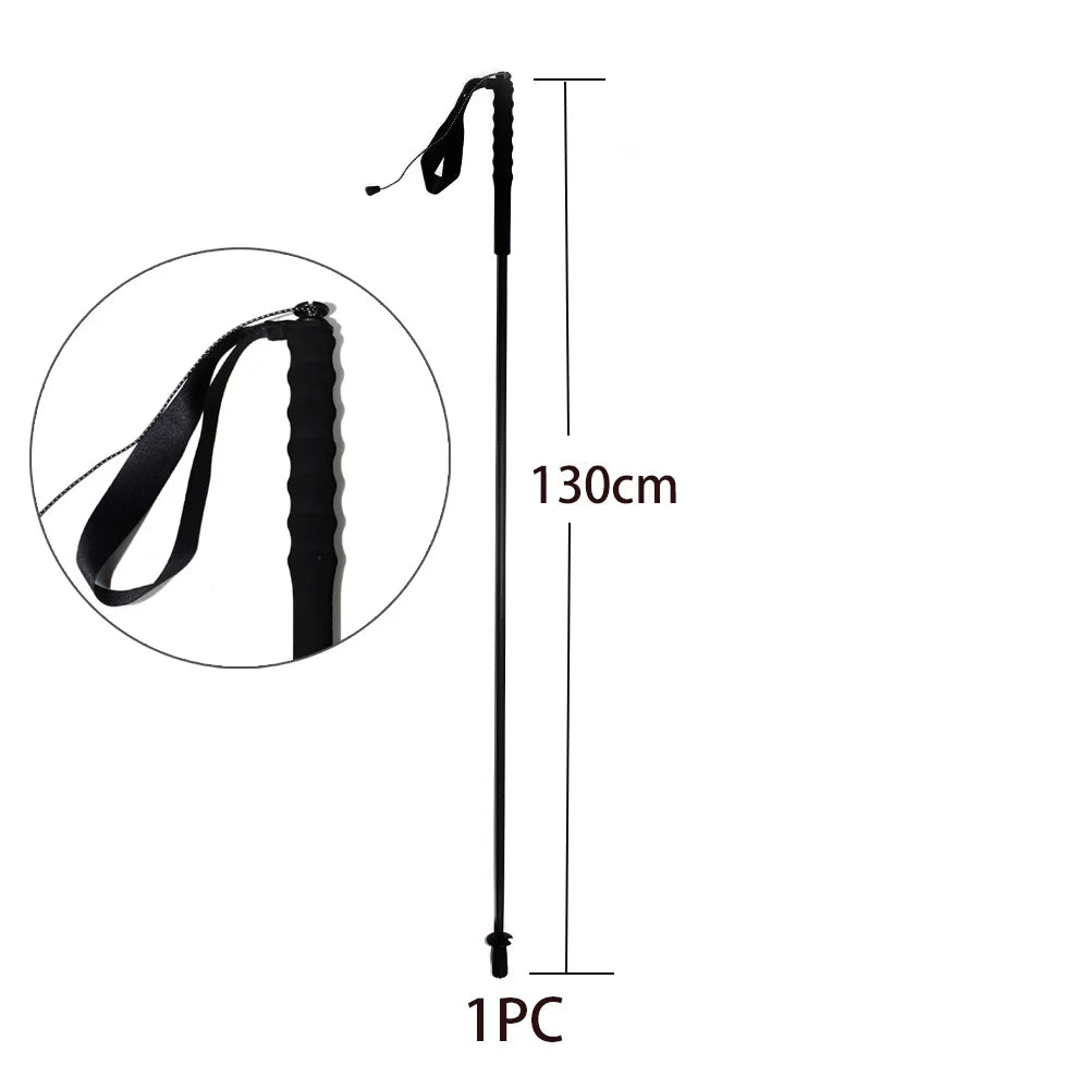 100% Full Carbon Fiber Trekking Pole 110g Ultra-light Folding Hiking Stick Collapsible Hiking Poles Trekking Stick Walking Poles