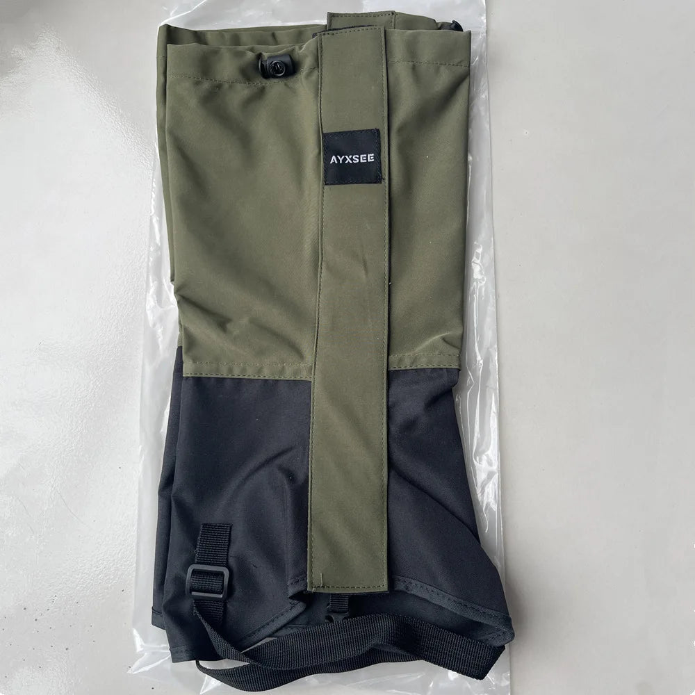 Waterproof Hiking Gaiters Unisex Leg Covers Winter Outdoor Leg Warmers for Climbing Ski Camping Hunting Travel