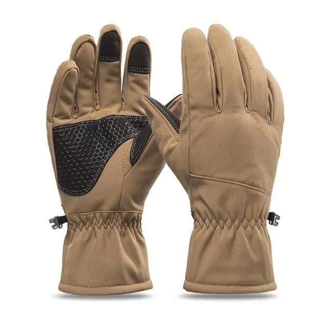 Tactics Outdoors Glove Camo Hunting Warm Non-Slip Fishing Gloves Waterproof Touch Screen Winter Ski Camping Cycling Sport Gloves