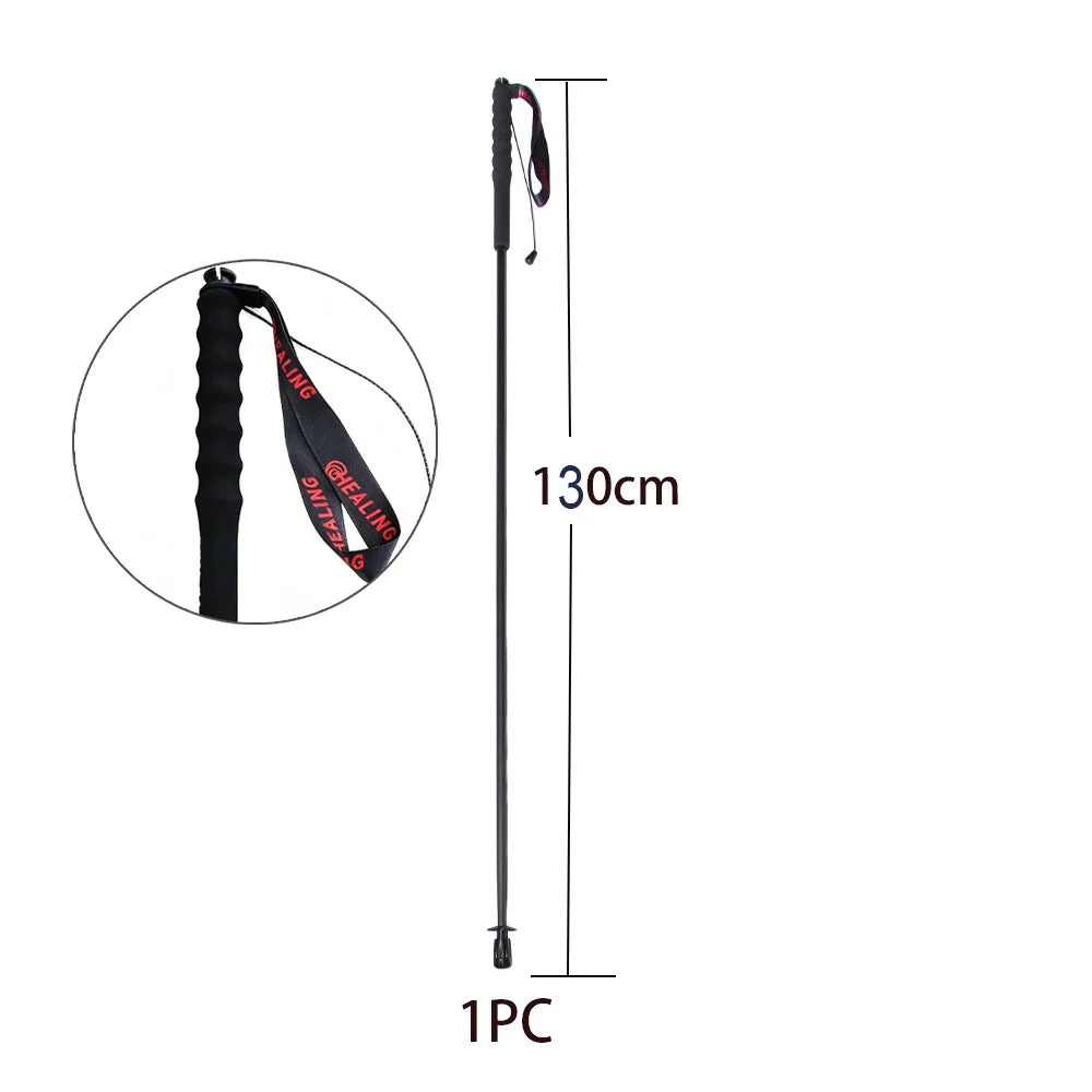 100% Full Carbon Fiber Trekking Pole 110g Ultra-light Folding Hiking Stick Collapsible Hiking Poles Trekking Stick Walking Poles