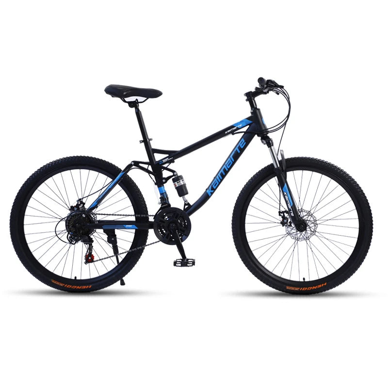 26 Inch Mountain Bike for Students Double Shock Absorption Variable Speed Off-Road Bicycle Adult Lightweight Commuter