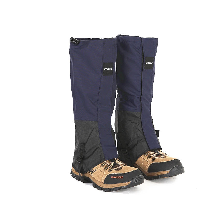 Waterproof Hiking Gaiters Unisex Leg Covers Winter Outdoor Leg Warmers for Climbing Ski Camping Hunting Travel
