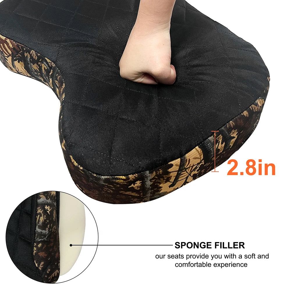Hunting Seat Cushion Portable Camping Cushion Thickening Lightweight Outdoor Tactical Cushion Waterproof Sponge Dirty Proof Pad