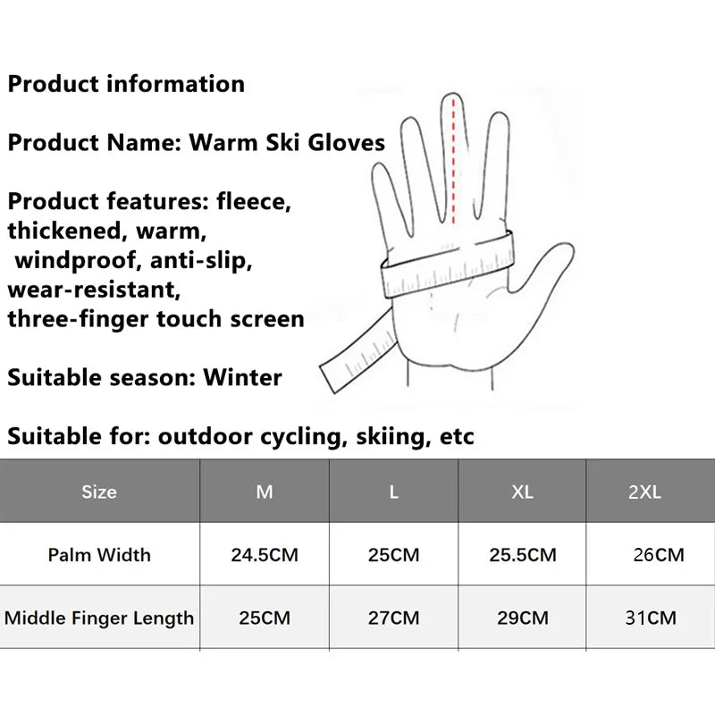 Tactics Outdoors Glove Camo Hunting Warm Non-Slip Fishing Gloves Waterproof Touch Screen Winter Ski Camping Cycling Sport Gloves