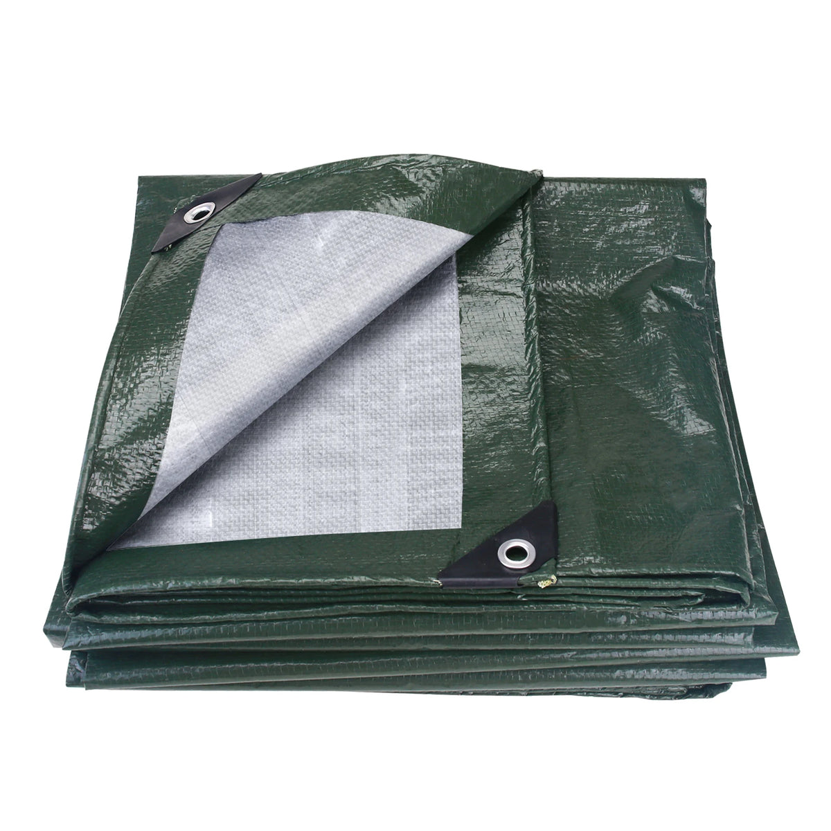 Waterproof Sunshade Tarp Multipurpose Protective Cover for Emergency Rain Shelter Camping Tent Large Tarpaulin with Eyelets