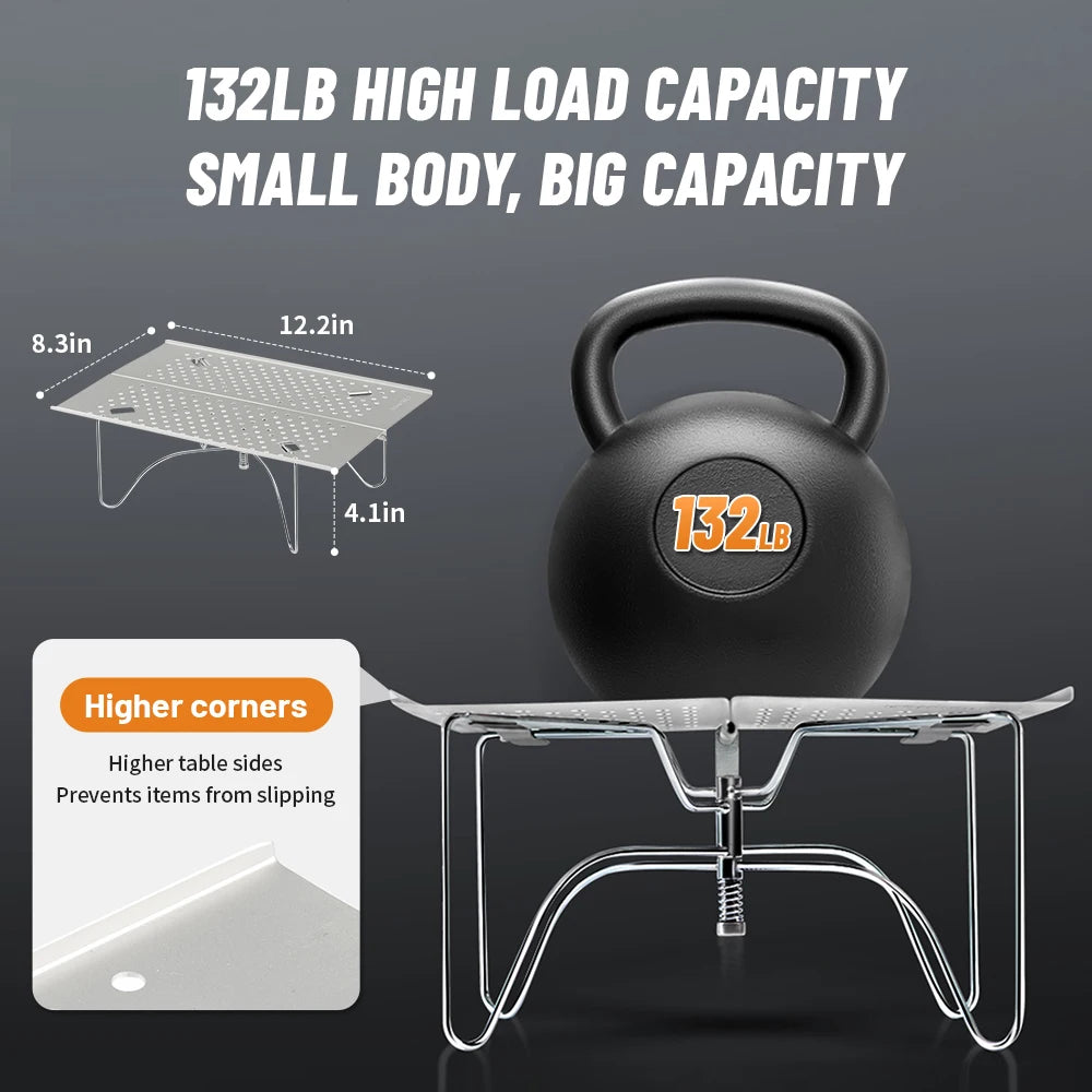 Naturehike Portable Folding Coffee Table Outdoor Ultralight Mini Easy Build Camping Table Picnic Hiking Outdoor Tableware