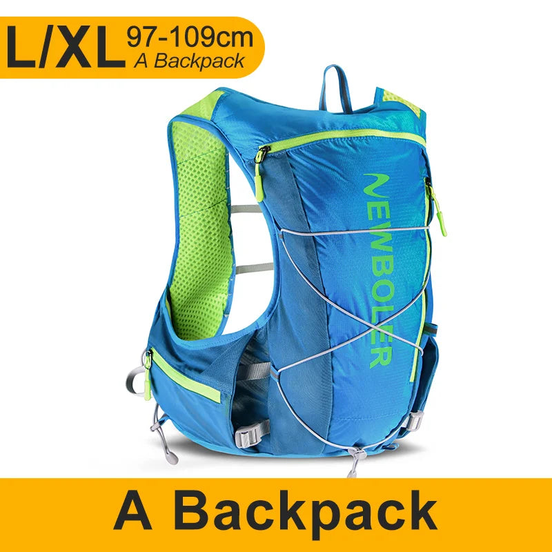 NEWBOLER Running Hydrating Vest Backpack  Cycling Hydration Vest Running Backpack Hiking Marathon Hydrating Bicycle Sports Vest