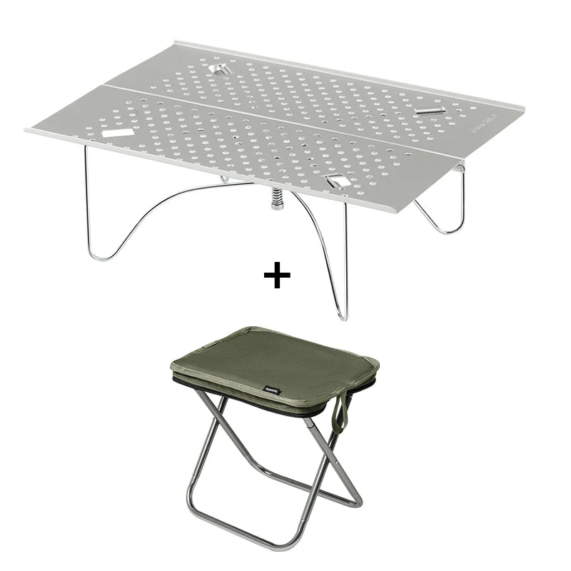 Naturehike Portable Folding Coffee Table Outdoor Ultralight Mini Easy Build Camping Table Picnic Hiking Outdoor Tableware