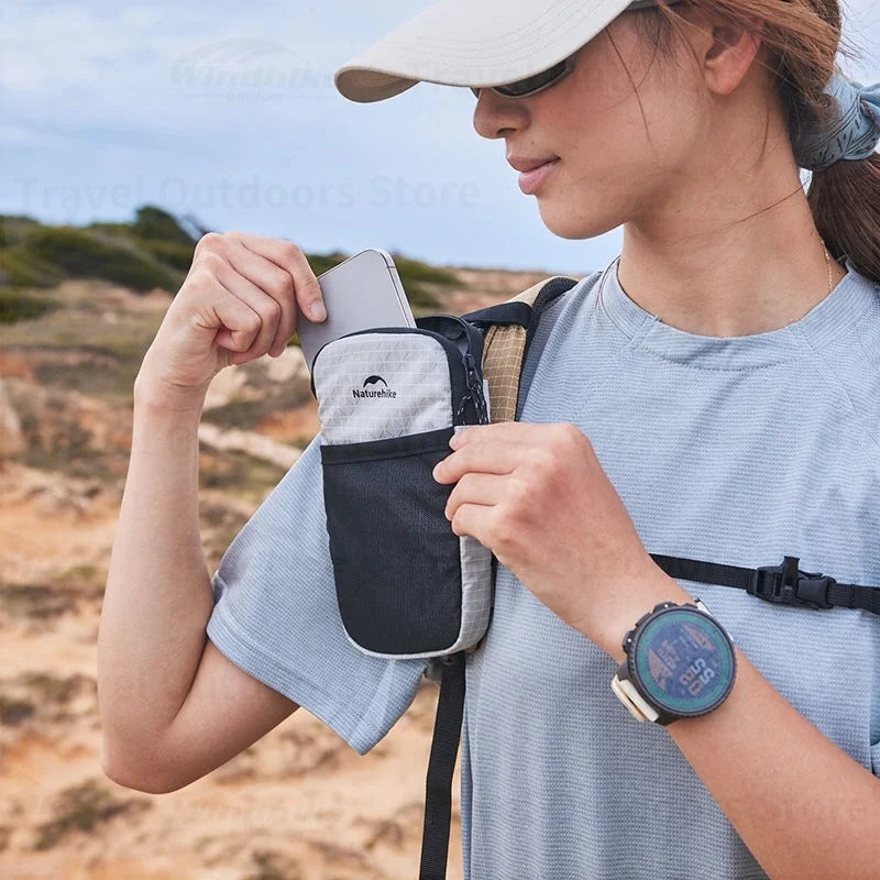 Naturehike Rock Series Backpack Accessory Pack Polyamide DIY Outdoor Hiking Equipment Phone Pouch Crossbody Waist Bag Water Bot