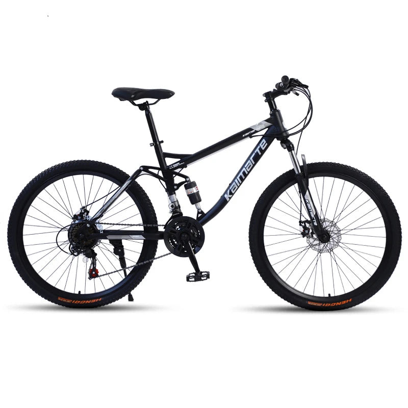 26 Inch Mountain Bike for Students Double Shock Absorption Variable Speed Off-Road Bicycle Adult Lightweight Commuter