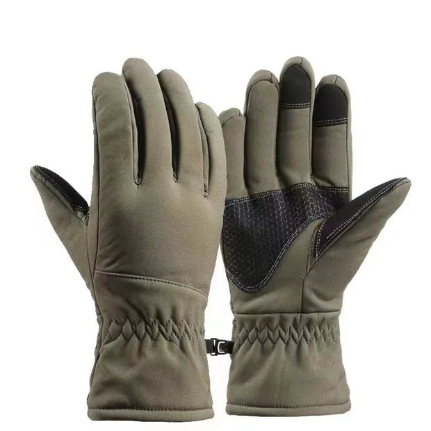 Tactics Outdoors Glove Camo Hunting Warm Non-Slip Fishing Gloves Waterproof Touch Screen Winter Ski Camping Cycling Sport Gloves