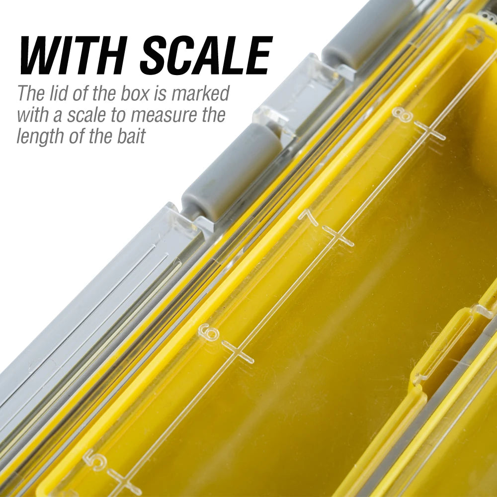 Portable Waterproof Lure Storage Box 1Pc Plastic Lure Storage Box Sealed Bait Organizer Durable Fishing Accessories
