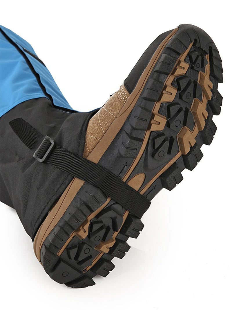 Waterproof Hiking Gaiters Unisex Leg Covers Winter Outdoor Leg Warmers for Climbing Ski Camping Hunting Travel